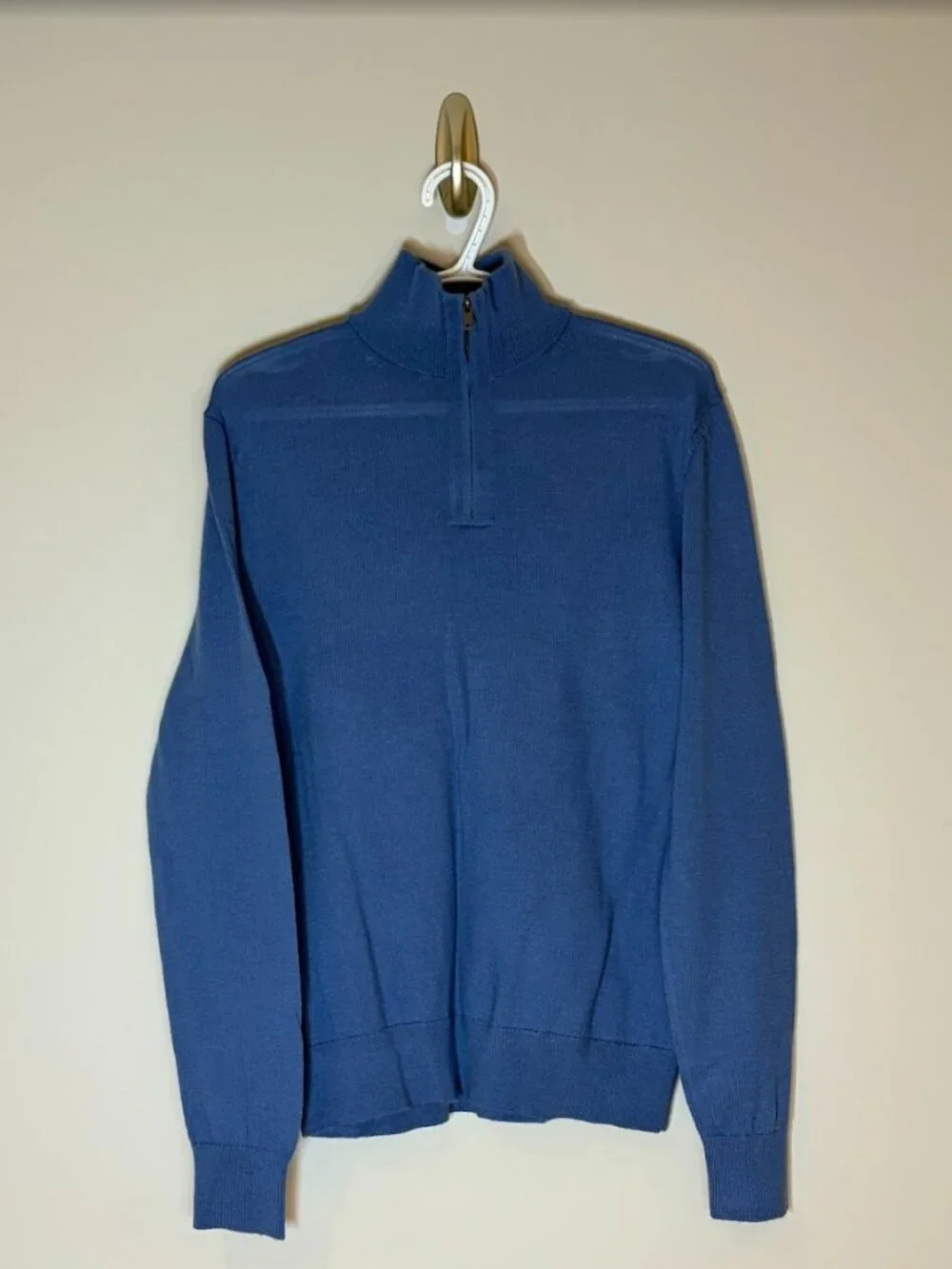 Banana Republic Merino Wool Quarter-Zip Sweater